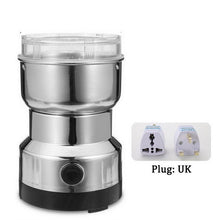 Load image into Gallery viewer, 220V 150W Electric Coffee Beans Grinder Kitchen Cereals Nuts Beans Spices Milling Grinding Household Coffeeware Machine