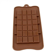 Load image into Gallery viewer, 24 Cavities  Square Chocolate Mold Ice Plate Jelly Cake Baking Tools
