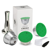 Load image into Gallery viewer, STAINLESS STEEL Metal Reusable Dolce Gusto Capsule Compatible with Nescafe Coffee Machine Refillable Dolci Filter Dripper Tamper
