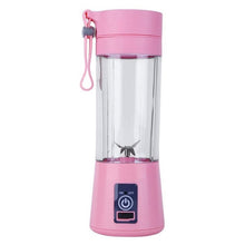 Load image into Gallery viewer, USB Portable Rechargeable Mini Electric Juicer Machine Smoothie Bottle Fruit Mixer Cup Juice Blenders
